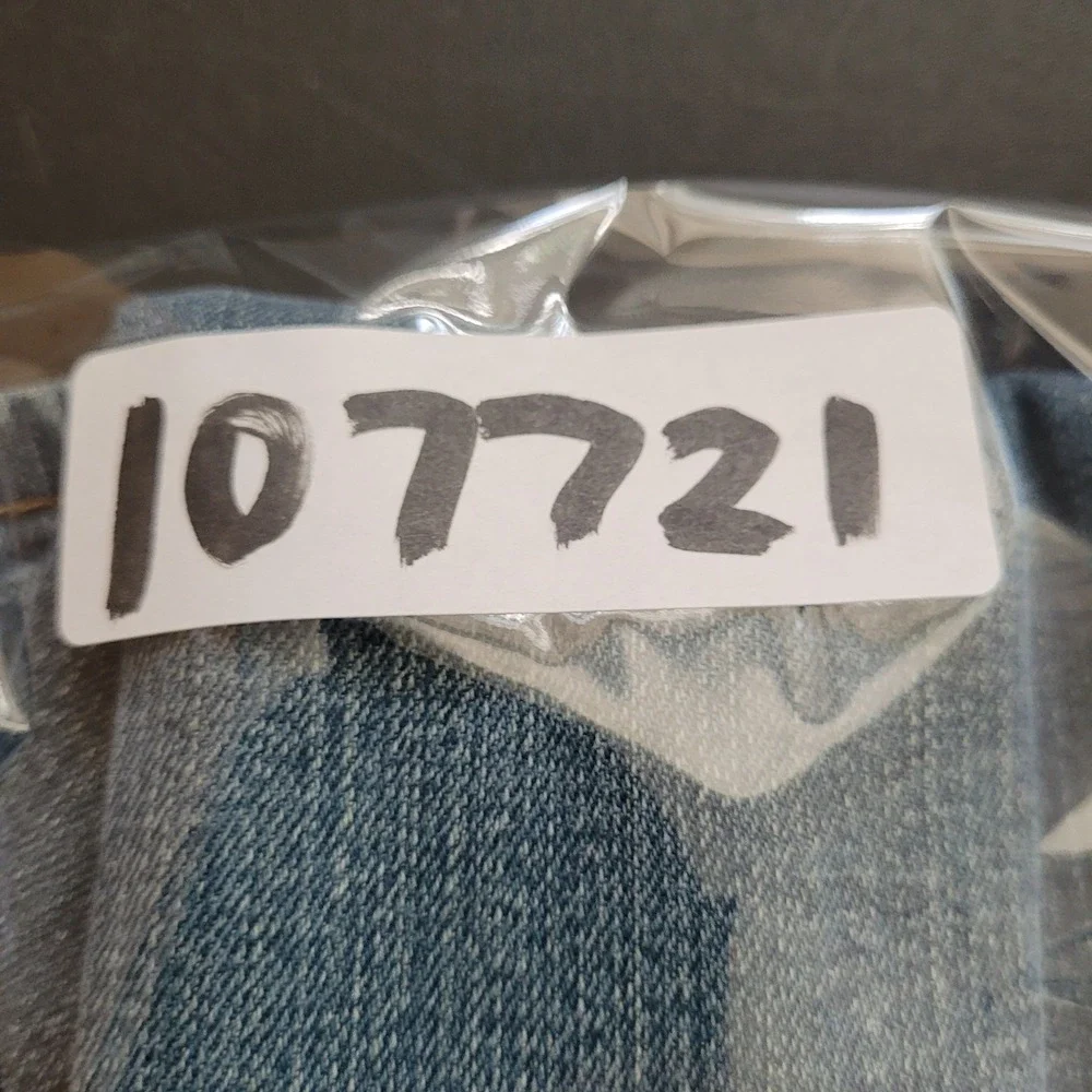 Levi's Jeans Mens 33x32 Blue 513 Slim Straight Stretch Denim Pants 513-1563